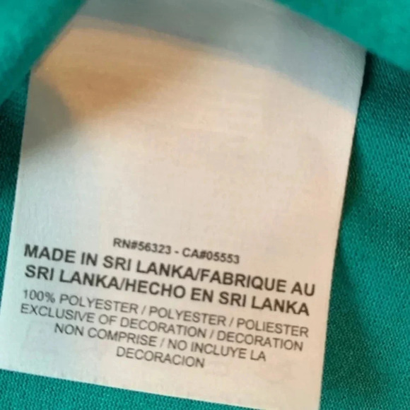 Nike Dri-Fit Green Swoosh Tank Top - Picture 4 of 5